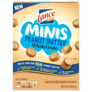 13 crackers (28 g) Minis Peanut Butter Whole Grain