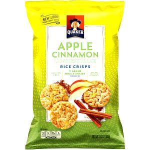 13 mini cakes (30 g) Popped Rice Crisps - Apple Cinnamon