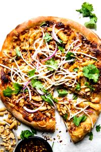 132 Grams Pizza, Thai Recipe Chicken