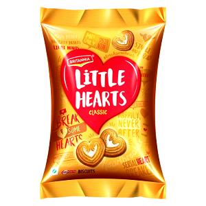 14 biscuits (33 g) Little Hearts