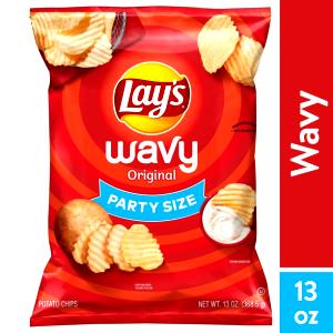 14 chips (28 g) Organic Wavy Potato Chips