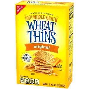 14 crackers (29 g) Wheat Thins Crackers - Sweet Cinnamon