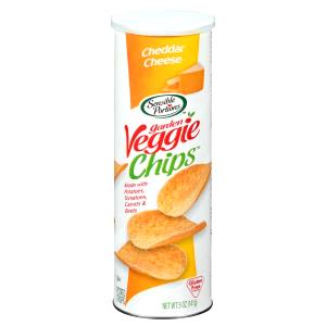 14 crisps (1 oz) Garden Veggie Chips - Cheddar Cheese