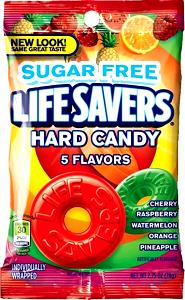 14 Grams Life Savers® 5 Flavors (Sugar-Free)