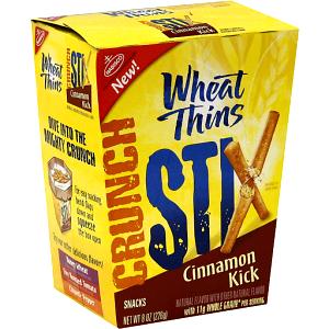 14 pieces Wheat Thins Crunch Stix - Cinnamon Kick