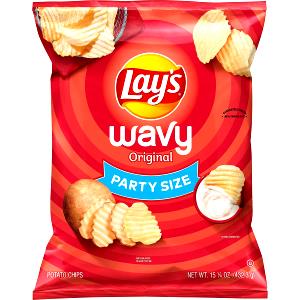 15 chips (28 g) Wavy Potato Chips