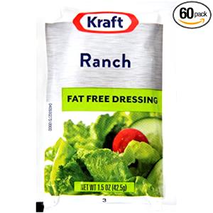 1.5 oz (43 g) Fat Free Ranch Salad Dressing