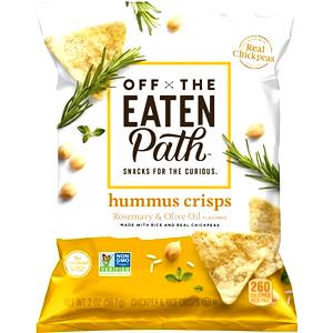 15 pieces (28 g) Hummus Crisps Rosemary & Olive Oil