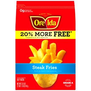 15 pieces (3 oz) Steak Fries