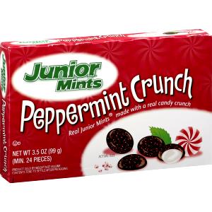 15 pieces (40 g) Junior Mints Peppermint Crunch