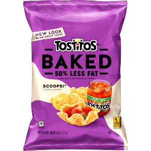 16 chips (28 g) Baked Tostitos Scoops