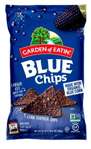 16 chips Blue Corn and Sesame Tortillas Chips