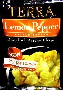 16 Chips Lemon Pepper Unsalted Potato Chips