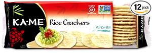 16 crackers (28 g) Wasabi Rice Crackers