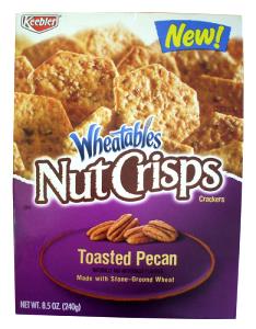 16 crackers (30 g) Wheatables Nut Crisps Toasted Pecan