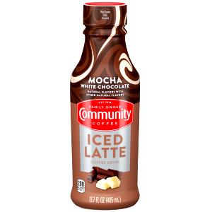 16 Fl Oz Iced Mocha Swirl Latte Small