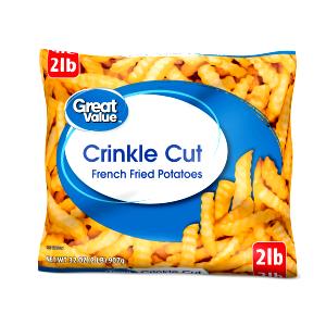 16 fries (85 g) Crinkle Cut Frozen Fried Potatoes