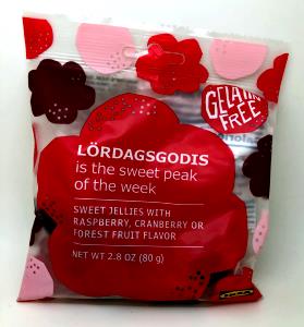 17 pieces (31 g) Lordagsgodis