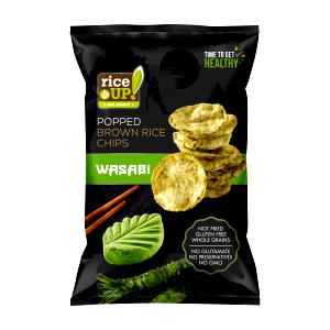 18 chips (1 oz) Wasabi Rice Chips