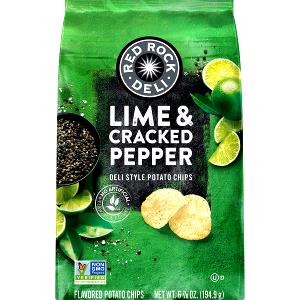 18 chips (28 g) Lime and Cracked Pepper Deli Style Potato Chips