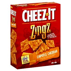 18 crackers (29 g) Cheez-It Zingz