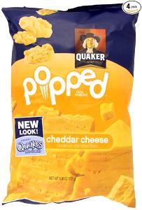 18 mini cakes (30 g) Quakes Rice Snacks - Cheddar Cheese