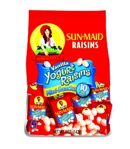 18 pieces (30 g) Vanilla Yogurt Covered Raisins