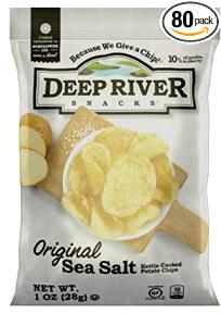 19 chips (1 oz) Kettle Cooked Sea Salt Potato Chips