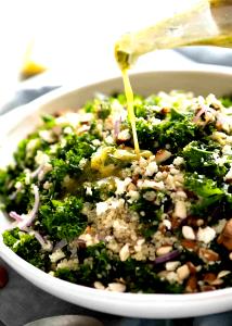 2 1/2 cups (100 g) Kale Quinoa Salad