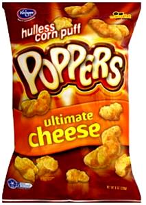 2 1/2 cups (32 g) Hulless Ultimate Cheese Corn Puff Poppers