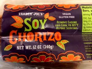 2 1/2 oz (70 g) Vegetarian Soy Chorizo