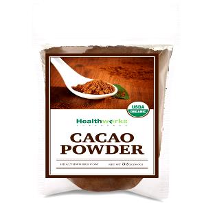 2 1/2 tbsp (14 g) Raw Certified Organic Cacao Powder