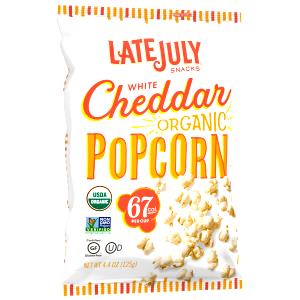 2 1/4 cups (28 g) White Cheddar Organic Popcorn