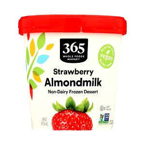 2/3 cup (109 g) Non-Dairy Strawberry & Fudge Frozen Dessert