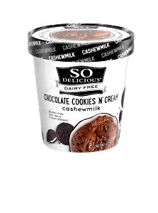 2/3 cup (112 g) Cashew Milk Ice Cream - Chocolate Cookies & Cream