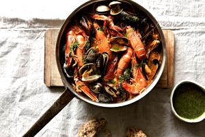 2/3 cup (150 ml) Seafood Broth