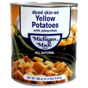 2/3 cup (155 g) Diced Skin on Yellow Potatoes