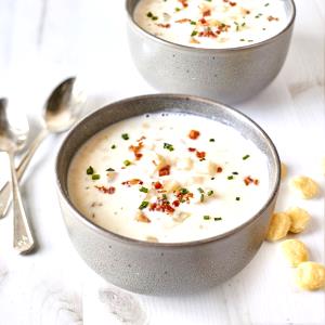 2/3 cup (162 g) Clam Chowder