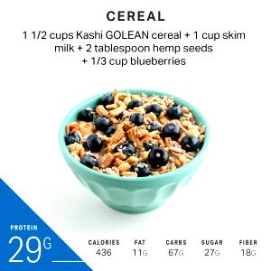 2/3 cup (40 g) Protein Plus Cereal