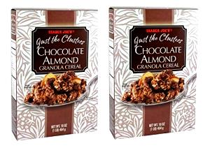 2/3 cup (62 g) Just The Clusters Chocolate Almond Granola Cereal