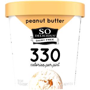 2/3 cup (62 g) Non-Dairy Frozen Dessert - Peanut Butter Swirl