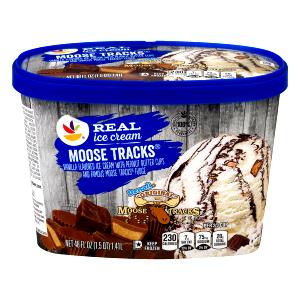 2/3 cup (80 g) Light Churned Style Chocolate Moose Tracks Ice Cream