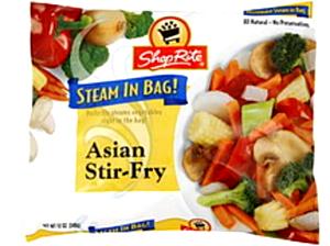 2/3 cup (85 g) Steam in Bag Asian Stir Fry