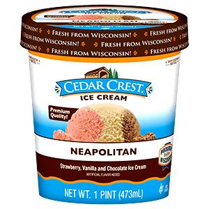 2/3 cup (86 g) Neapolitan Ice Cream