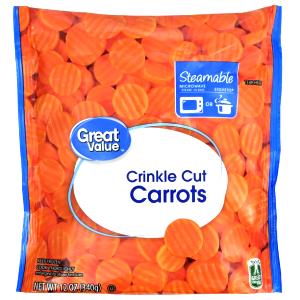 2/3 cup (88 g) Crinkle Cut Carrots