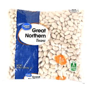 2/3 cup (90 g) Bean Essentials Great Northern Beans