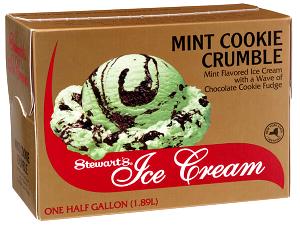 2/3 cup (90 g) Mint Cookie Crumble Ice Cream