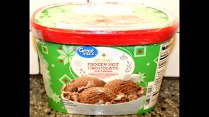 2/3 cup (96 g) Holiday Frozen Hot Chocolate Ice Cream