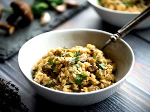 2/3 cup cooked (150 g) Mushroom Risotto