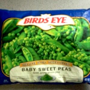 2/3 Cup Green Peas, Frozen